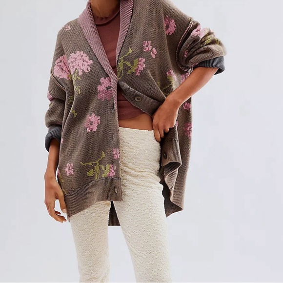 Free People Chamomile Pattern Cardigan - Picture 5 of 5